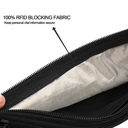 RYACO Money Belt for Men & Women Travel Hidden Wallet Secure — view 3