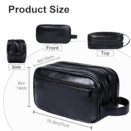 TYHIJUK Portable Men ' s Grooming Set with Waterproof Design for Travel — view 3