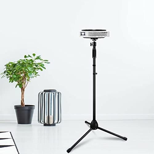 YORKING Projector Light Stand - Adjustable Height 83cm to 145cm Portable Tripod - Heavy Duty Metal for Projectors and Photography — view 6