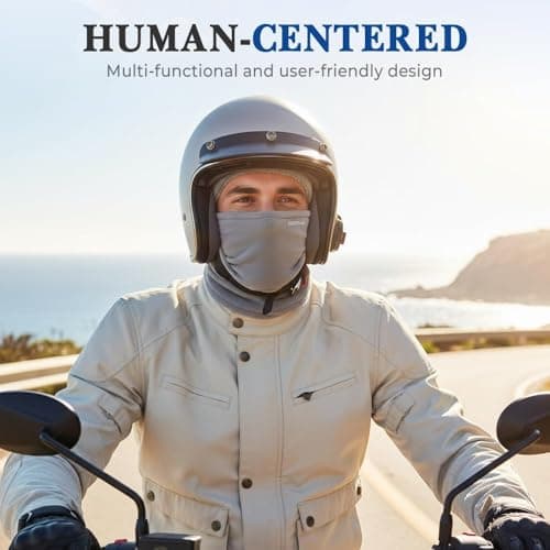 Thermal Balaclava for Men, Winter 4 in 1 Windproof Ski Mask, Winter Balaclava for Men, Women, Thermal Warmer, for Skating, Skiing, Running, Cycling (Yellow) — view 6