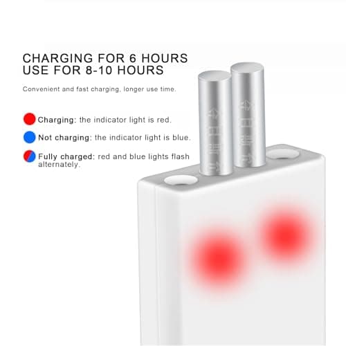 Float Rechargeable Battery - 0.16x1.00inch Cr425 Usb Charger, Portable Charging Accessory | Multipurpose Replacement Power Cell for Electronics Flashlights Toys Gadgets Home Travel Convenient Efficiee — view 4