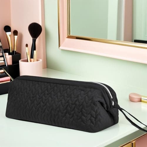 Hair Tools Travel Bag for Dryer and Curling Iron, Black Polyester — view 4