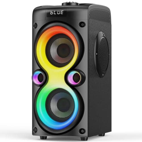Cawinii Portable Bluetooth Speaker, 200W Peak Wireless Speakers
