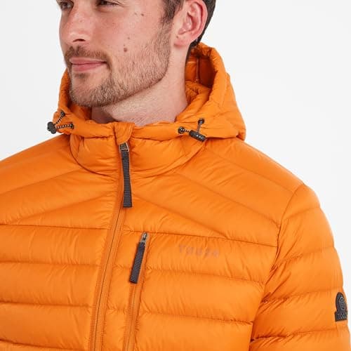 TOG24 North Mens Hood Jacket RDS Duck Down Warm Insulation Packaway Travel — view 5