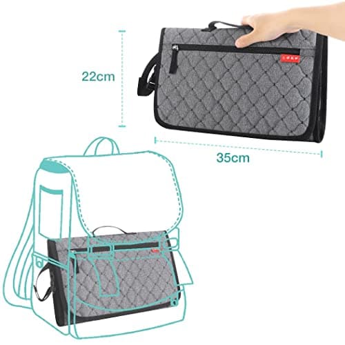 Lekebaby Portable Nappy Changing Mat Travel Baby Change Mat — view 2