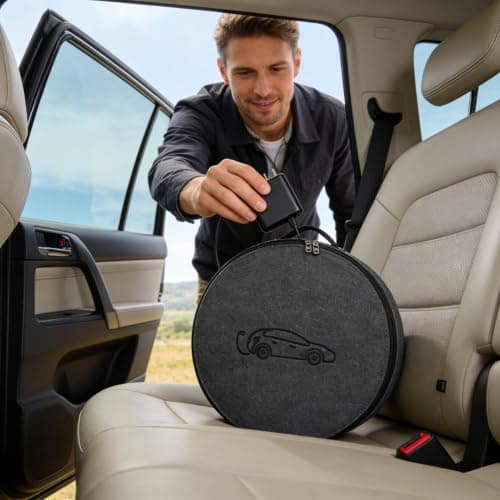 Energy Vehicle Charging Storage Bag, Portable EV Charging Cable Bag — view 3