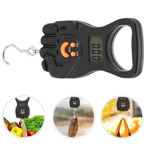 Aundhegrtt Portable Digital Handheld Luggage Scale 50kg Rechargeable Electronic Hanging Suitcase Weight Detection Device — view 2