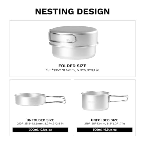 Fire-Maple Frost Mini Camping Cookware Set — view 6