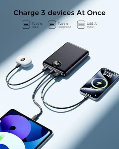 Power Bank Fast Charging 10000mAh, 22.5W Portable Charger with LED Display — view 4