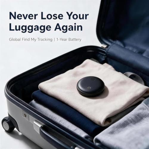 GPS Tracker for Vehicles Compatible with iOS and Android,Magnetic Car GPS Tracker No Monthly Fee,Global Real-Time Tracking Hidden Car/Bikes/Luggage/Pets Tracker【Apple MFi Certified + Google Find Hub】 — view 4