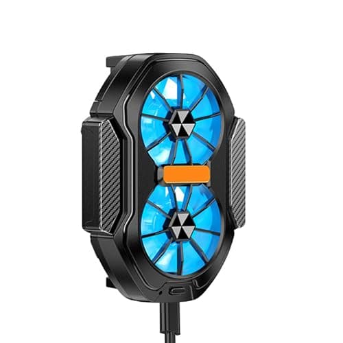 Frfik Phone Cooler Double-Fan Cell Phone Cooler with Clip
