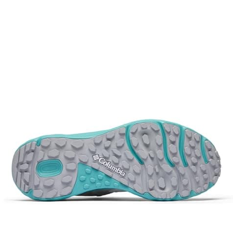 Columbia Women's Konos TRS Outdry, Waterproof Low Rise Trekking and Hiking Shoes, Moonstone/Teal, 8 — view 6