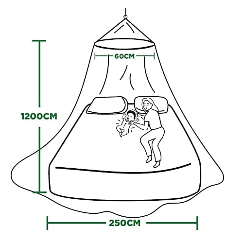 UMKY Mosquito Net for Double Bed — view 6