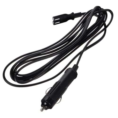 Car Cooler Power Cable Dc12v Copper Rubber Cord for Road Trips