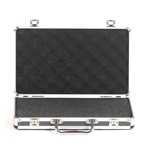 ipad tablet case Kindle travel aluminium hard flight box small black — view 4