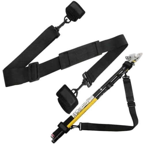 KHBUAB 2pcs Portable Fishing Rod Carry Belt with Adjustable Straps for On-the-go Fishing Trips, Made from Sturdy Sbr Neoprene and Ok Cloth, Comfortable Rod Holder Sling for Travel — view 6