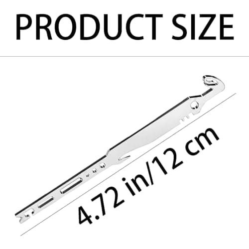 6-in-1 Stainless Steel Fishing Multi Tool Hook Remover and Knot Tyer — view 6
