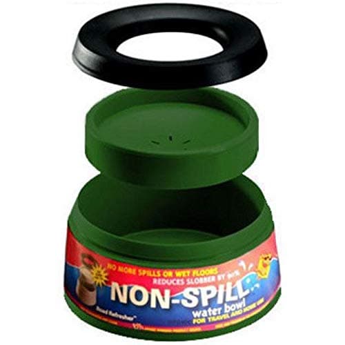 Prestige Road Refresher Non Spill Pet Water Bowl, L, Blue — view 6