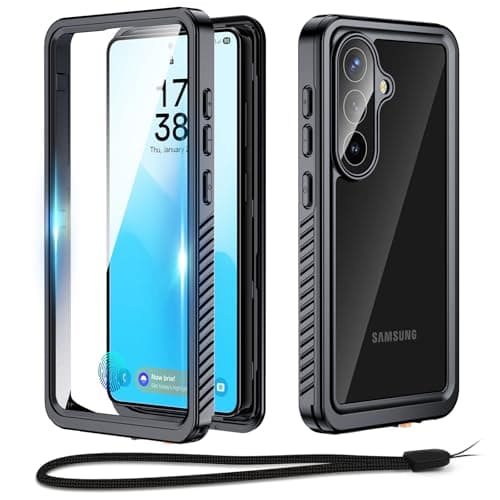 Beeasy for Samsung Galaxy S26 Case, IP68 Waterproof, Built-in Screen Protector and Camera Lens Cover,360 Full Body Military Grade Phone Case, Heavy Duty Shockproof Dustproof Slim Clear Cases