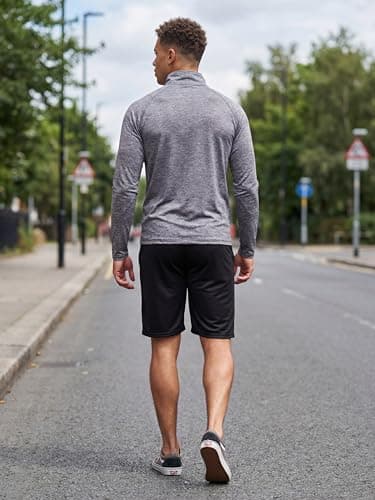 Love My Fashions® Men's Shorts Set Zipper Hoodie & Shorts Set 2 Pieces T shirt Set gym outfits for Men Activewear Sports Summer Co-ord Set Outfits — view 4