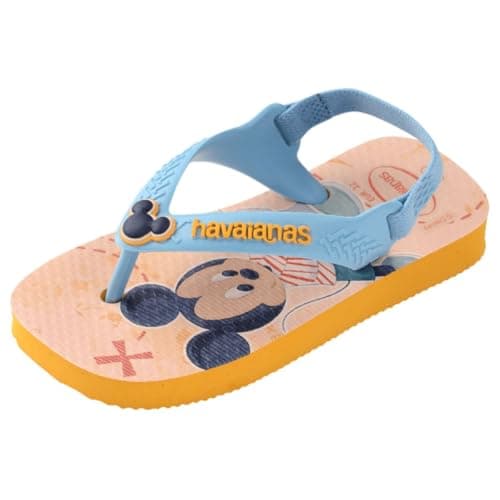 Havaianas Baby Disney Classics II Unisex Baby FlipFlop Pop Yellow 4 UK Child — view 3