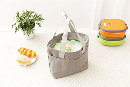 Vinsani Insulated Thermal Lunch Bag Portable Reusable Cooler Bag Unisex — view 2