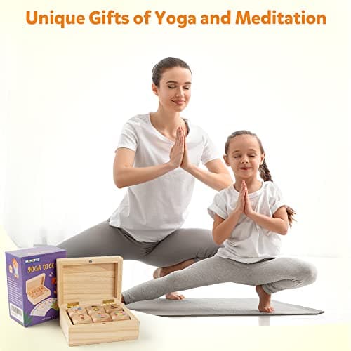 Homotte Wooden Yoga Dice Set for Kids — view 4
