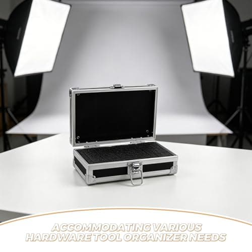 Professional Gear Case 7inch Aluminum Protective Briefcase for Travel — view 3