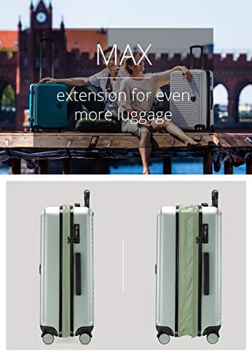 Hauptstadtkoffer Mitte - Medium-Sized Hard-Shell Suitcase, TSA, 4 Wheels, Check-in Luggage with 8 cm Volume Expansion, 68 cm, 88 L, Mint — view 5