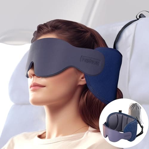 Inspireyes Travel Pillow for Airplane, 360° Head Support for Long Flight