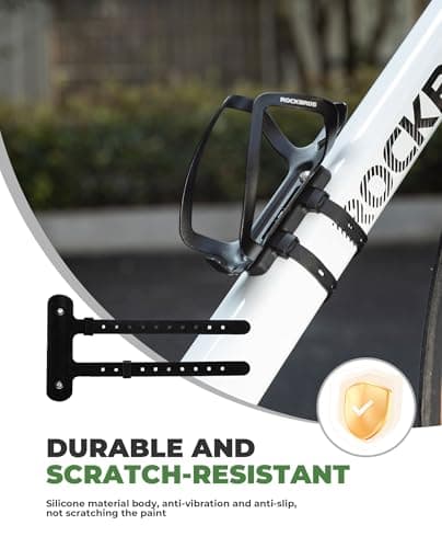 ROCKBROS Bike Bottle Holder Adapter with 155-220mm Adjustable Strap — view 2