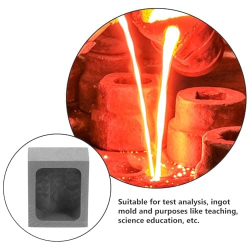 Graphite Casting Mold and High Temperature Alloy Silver Testing — view 3