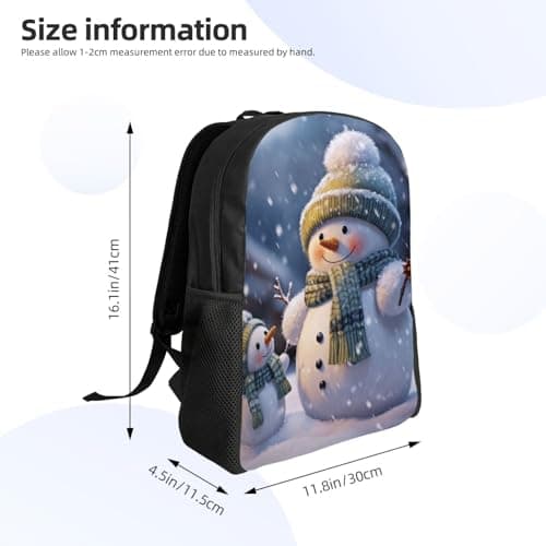 BVNMT Travel Laptop Backpack for Men Women,16 Inch Work Business Backpack — view 3