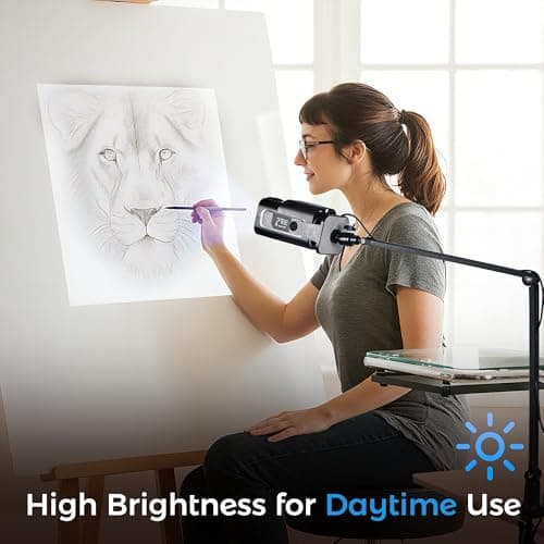 MEDAMOC Art Projector, Tracing Projector for Drawing on Wall on Canvas for Artist Adults — view 3