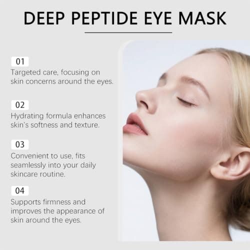 StreamSafe Deep Peptide Collagen Eye Mask, 5 Pairs Under Eye Patches — view 4