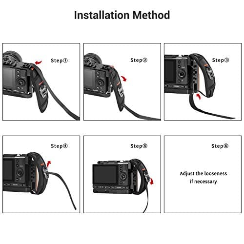 SMALLRIG Hand Strap Compatible with Camera Cage and External Side Handle — view 6