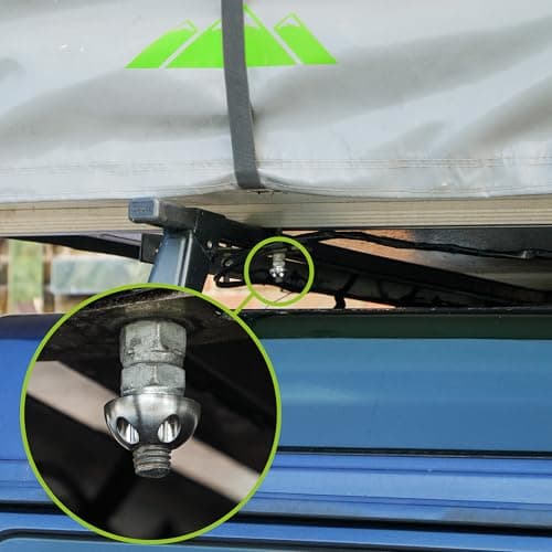 Anti Theft Security Screw Lock Nuts for Roof Box Tent, Roof Boxes, Bike Rack Camping Awning & more — view 4