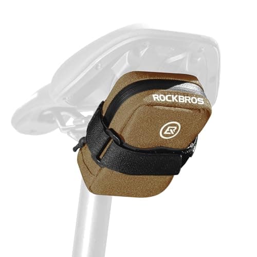 ROCKBROS Bike Saddle Bag, 43g Ultralight, Mini Size, 0.35L