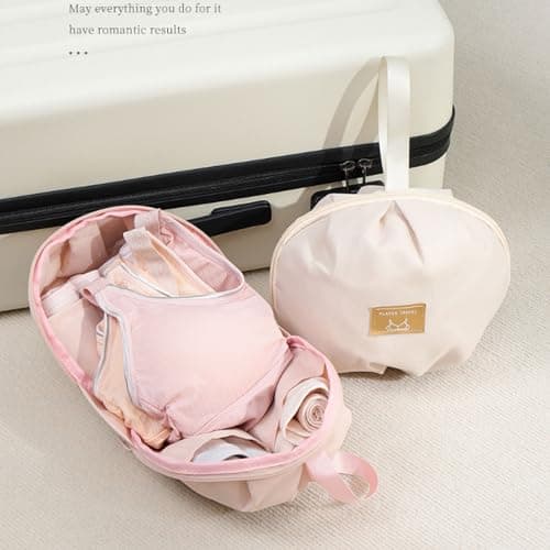 Packing Cubes for Clothes Bras and Accessory, White — view 2