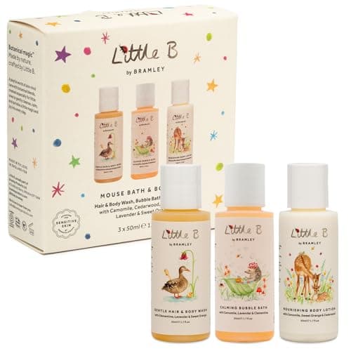 Bramley Little B Mouse Gift Set, Baby & Child Bath & Body Travel Set