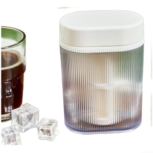 Portable Cold Brew Mug 300ml for Travel Office(White)