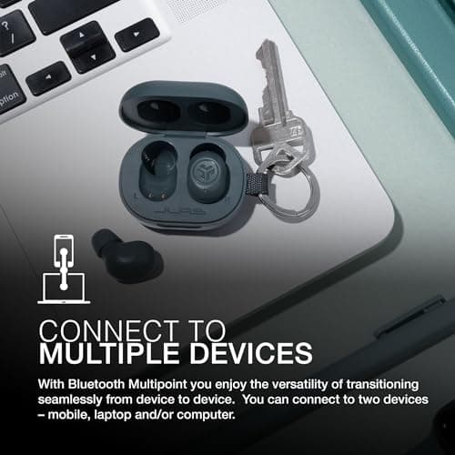 JLab JBuds Mini True Wireless Earbuds with Mic - Bluetooth, Sage — view 4
