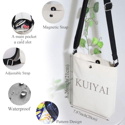 KUIYAI Lola Crossbody Bag for Filipino Grandma, Lola Gift, Lola Grandmother Gift, Best Lola Ever, Mother's Day Gift for Grandmother (lolaXKuk) — view 4