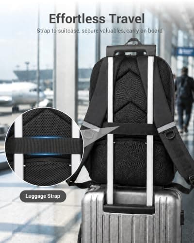 Kono Laptop Backpack 15.6 Inch Lightweight Rucksack School Bag — view 6
