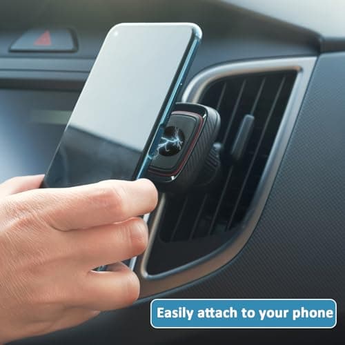 BIUYUYO 40mm Magnetic Phone Plate 20-Pack, Ultra-Thin Black Iron Self-Adhesive Metal Discs for Dashboard Mounts, Keeps Phones Stable While Driving — view 4