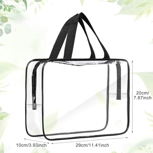 Yixinhe Clear Toiletry Bag for Travel, Large Makeup Wash Bag — view 2