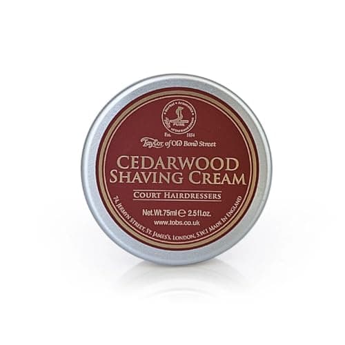 Taylor of Old Bond Street 75ml Cedarwood Shaving Cream Bowl — view 3