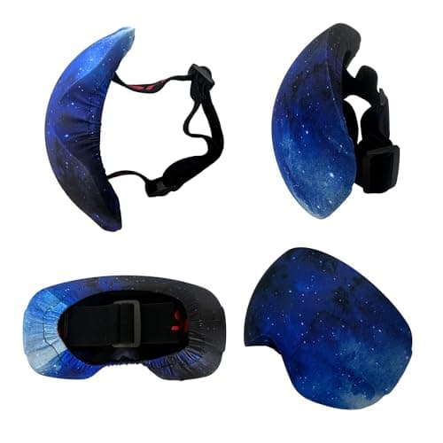 KOSTOO Lycra Protective Goggle Cover, Ski Goggle Cover Sleeve, Keep Your Lenses Clean and Scratch, Gifts for Ski Lovers (Blue) — view 2