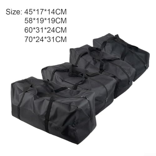 Heavy Duty Camping Tent Bag Replacement for 3-Season Dome Tents - Water Resistant Storage Sack with Zippers - Ideal for Outdoor Sports and Travel(70 * 24 * 31CM) — view 6