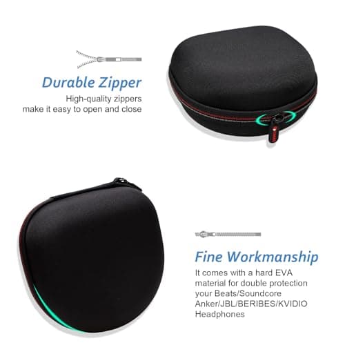 XANAD Hard Headphone Case for Soundcore Anker Q20i Q30/TOZO/KVIDIO — view 5